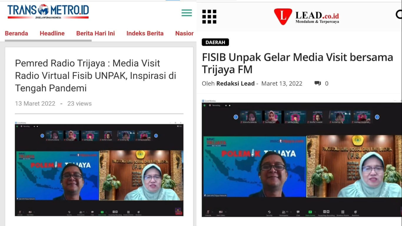 MEDIA VISIT BERSAMA MNC TRIJAYA JAKARTA